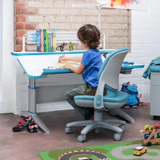 【comta kids】HANDY漢迪探險兒童成長學習桌‧幅120cm(藍) 歷史價格詳細信息