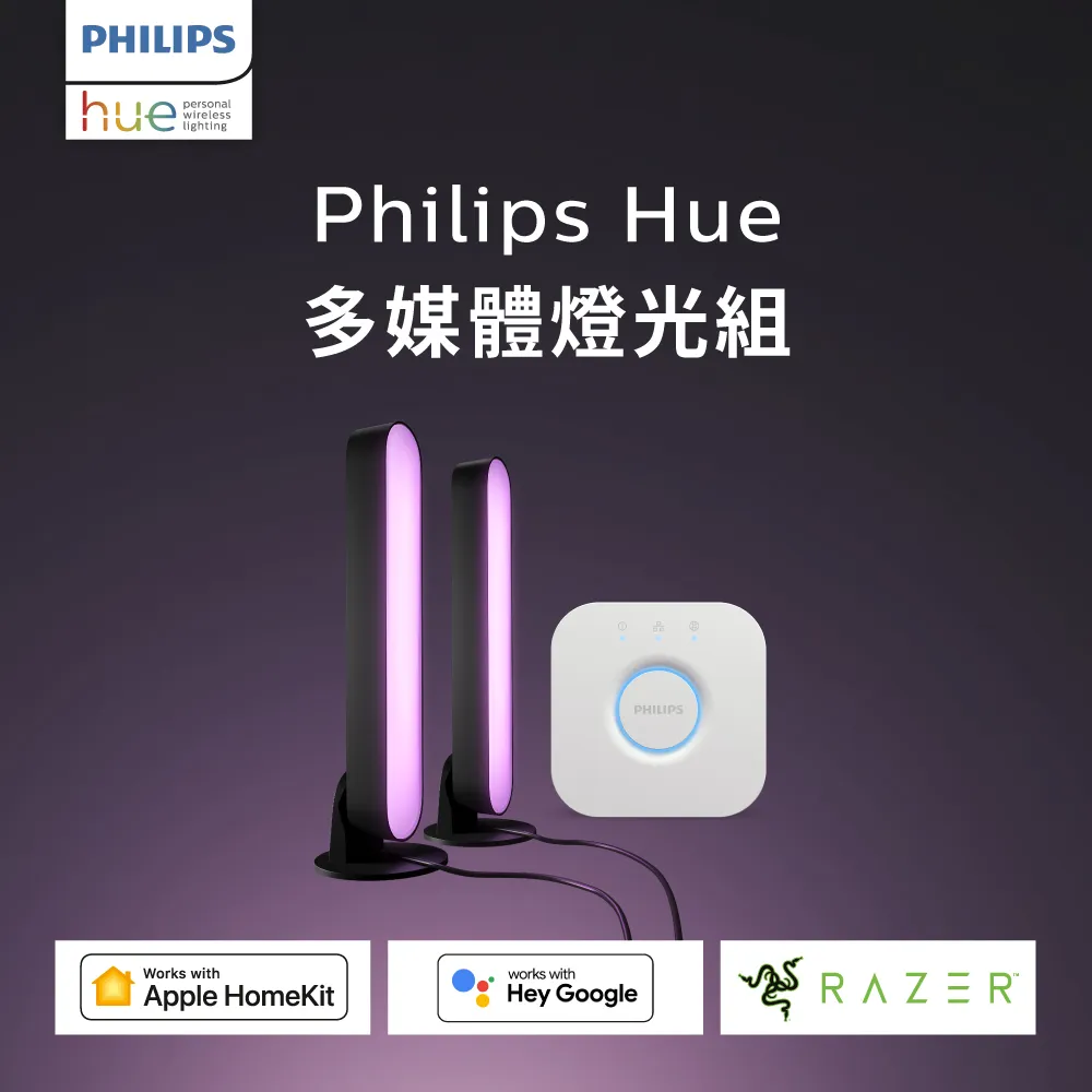 Philips 飛利浦 Hue 智慧照明 全彩情境 Hue Play燈條雙入組(PH010) 歷史價格詳細信息