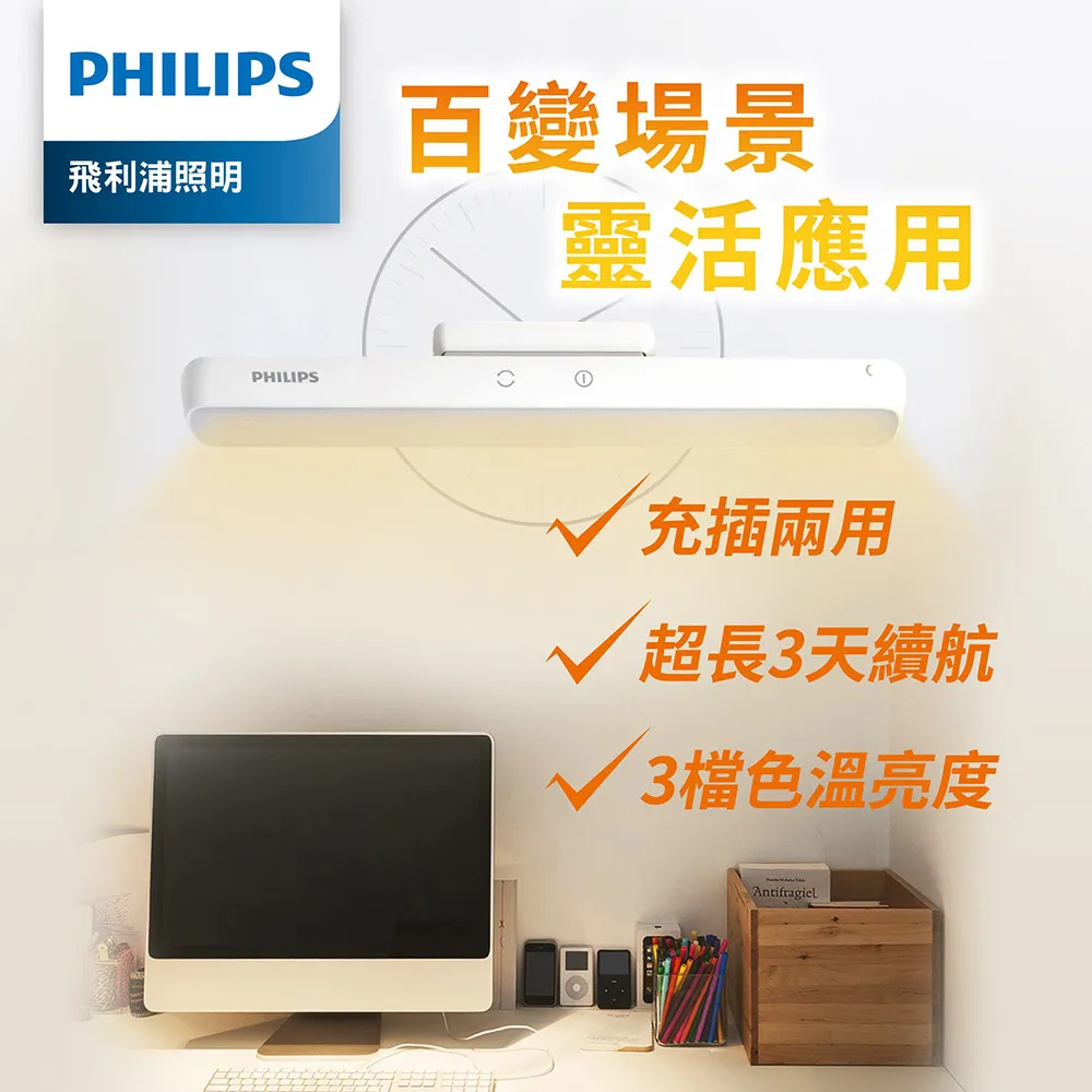 Philips 飛利浦 66147 酷俠 LED充電燈(PD043) 歷史價格詳細信息