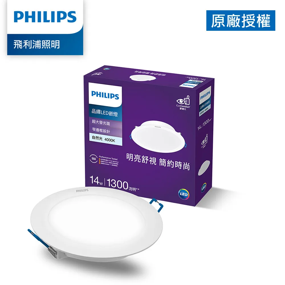 【Philips 飛利浦】品繹 14W 15CM LED嵌燈(PK025/PK026/PK027) 歷史價格詳細信息