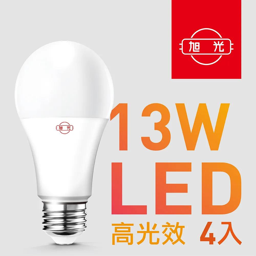 【旭光】LED 球泡 13W 省電燈泡 球泡燈  5入(綠能燈泡 E27 全電壓 黃光 自然光 白光) 歷史價格詳細信息