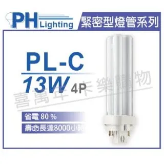 (3入) PHILIPS飛利浦 PL-C 18W 840 冷白光 2P 燈管_PH170036 歷史價格詳細信息