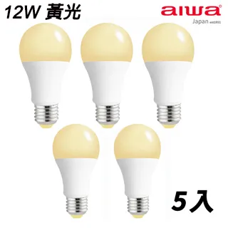 AIWA 愛華 12W LED燈泡 ALED-1201(白光) / ALED-1202(黃光)《新品》 歷史價格詳細信息