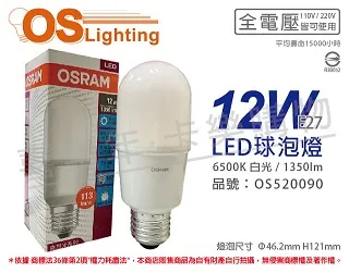 【Osram 歐司朗】小晶靈 12W LED燈泡 5入組(迷你型  E27) 歷史價格詳細信息