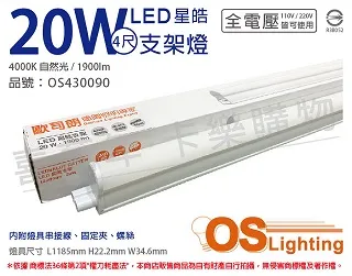 (4入) OSRAM歐司朗 LEDVANCE 晶享 20W 6500K 白光 24D 全電壓 白殼 軌道燈 _ OS430122 歷史價格詳細信息