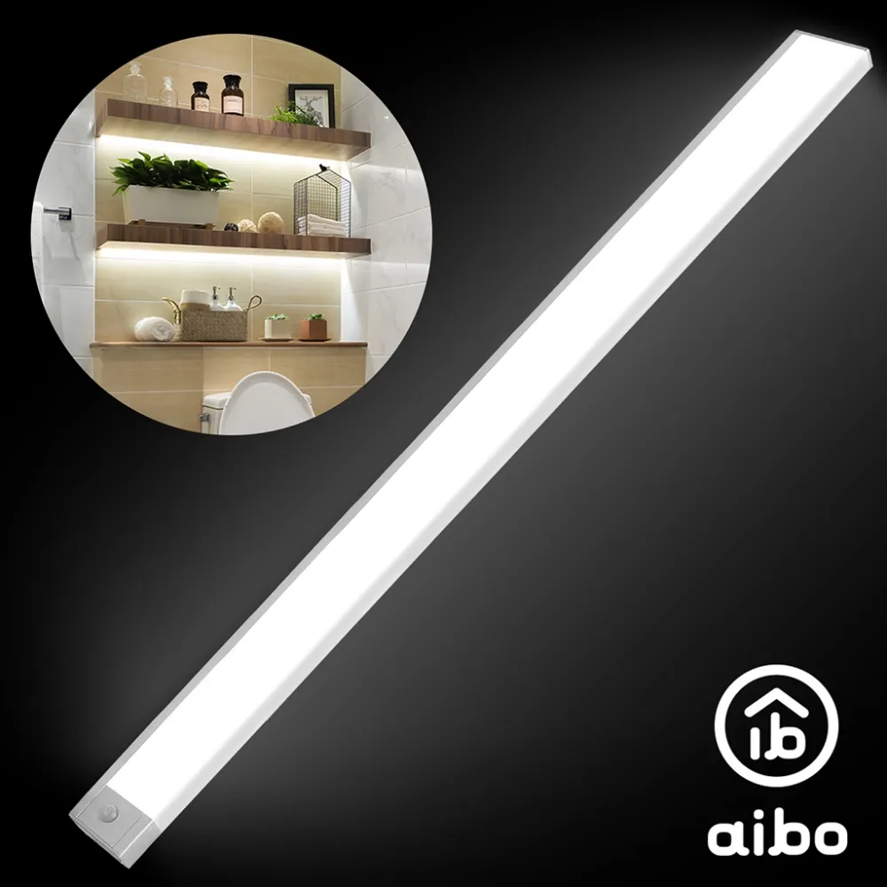 超薄大光源 USB充電磁吸式 特長LED感應燈(80cm)-自然光 歷史價格詳細信息