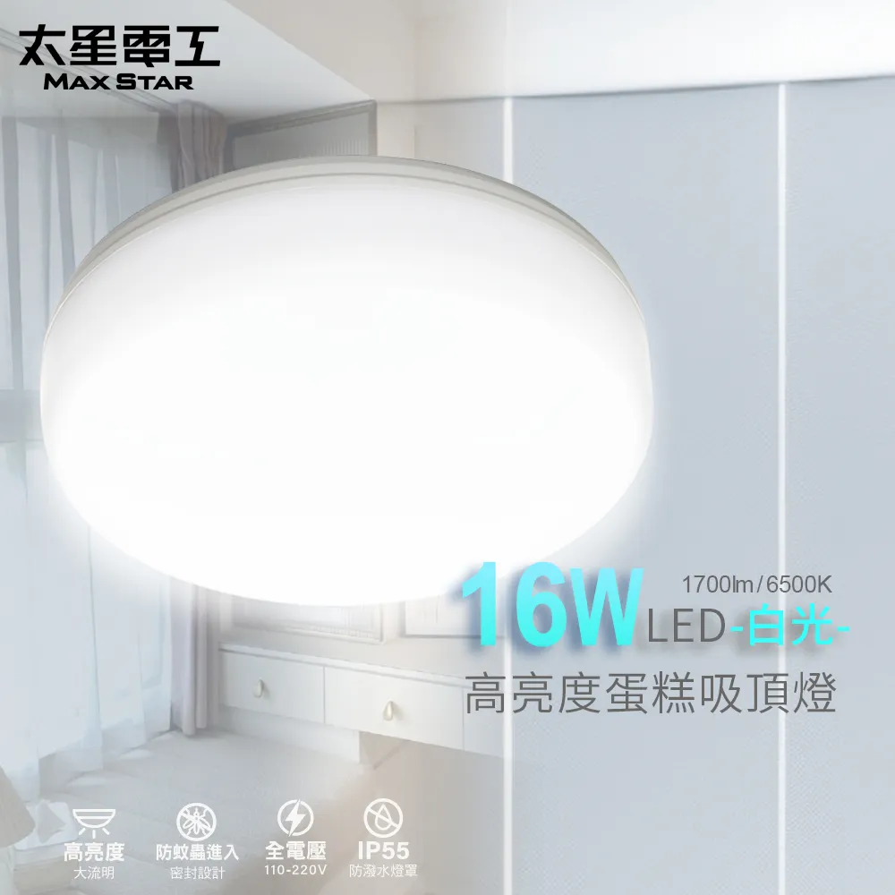【太星電工】LED高亮度吸頂燈20W(暖白光)WD920L 歷史價格詳細信息