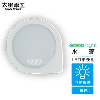【太星電工】Goodnight簡約LED光感小夜燈/白光(3入) 歷史價格詳細信息