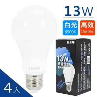 SAMPO聲寶 13W白光LED節能燈泡 (2入) 歷史價格詳細信息