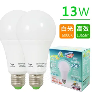 【2入組 13W】市售最亮台灣製造 20免運30再送7-11禮券 13W LED燈泡 CNS認證護眼無藍光崁燈軌道燈 歷史價格詳細信息