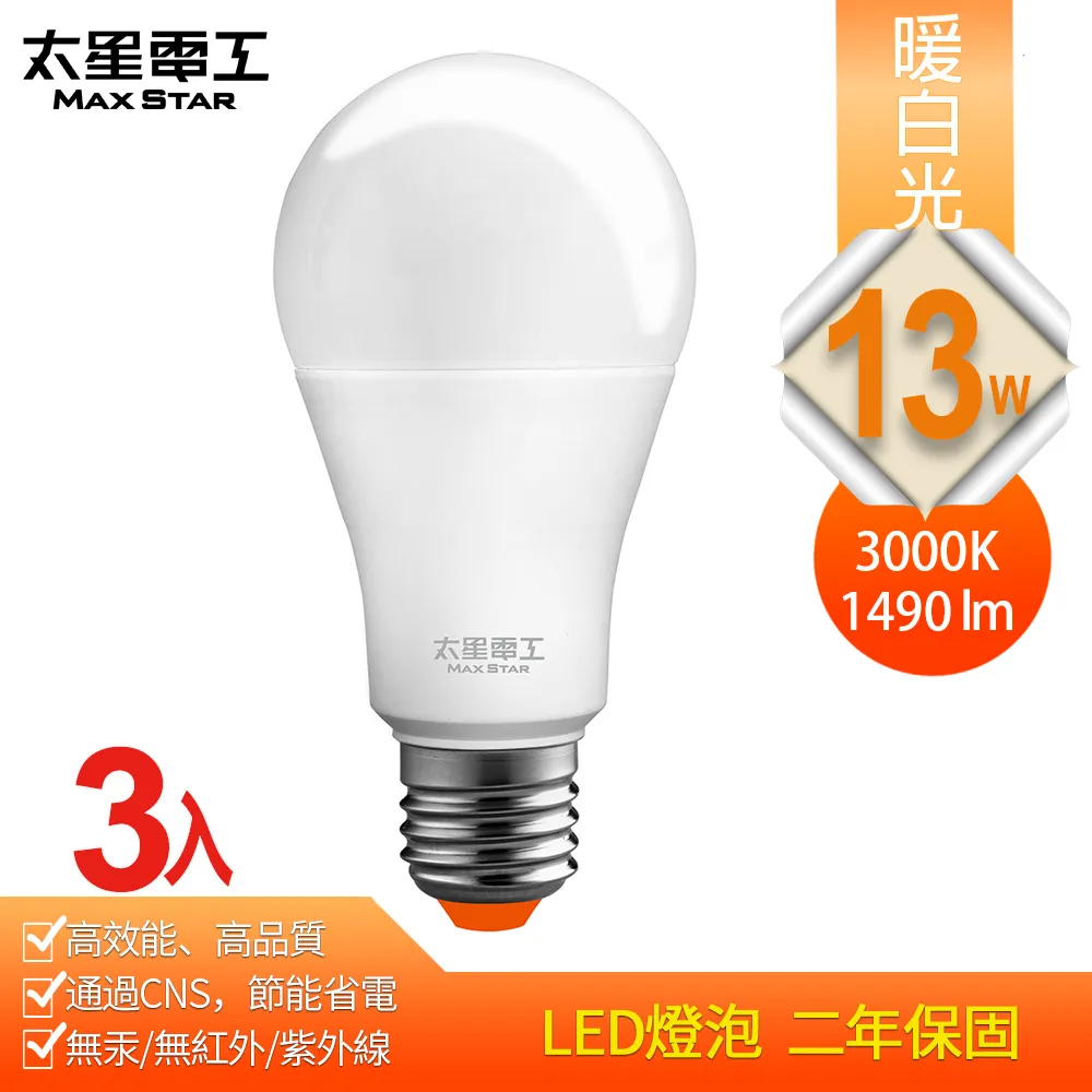 【太星電工】3W超節能LED燈泡/白光(6入)A803W 歷史價格詳細信息