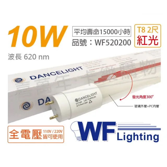 (2入) 舞光 LED T8 20W 6500K 白光 全電壓 4尺 IP65 防水日光燈管 廣告燈管_WF520202 歷史價格詳細信息