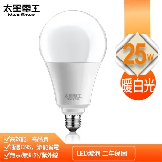 【太星電工】25W超節能LED燈泡(白光) A825W 歷史價格詳細信息
