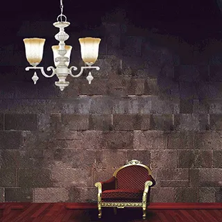 【星星點燈】咖啡金牛角吸頂燈3燈 31372 歷史價格詳細信息