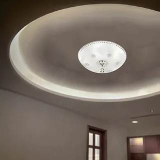 【星星點燈】咖啡金牛角吸頂燈3燈 31372 歷史價格詳細信息