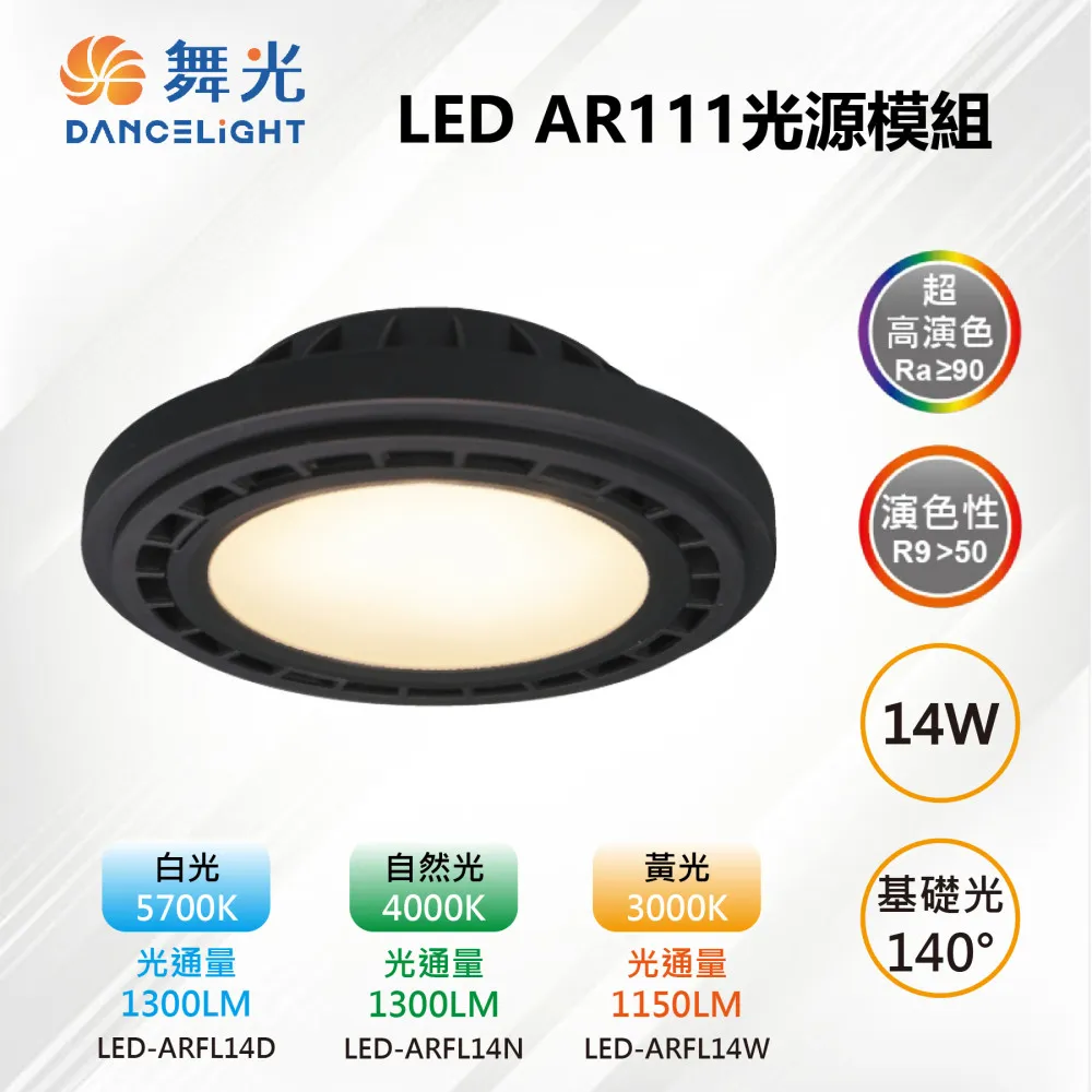 ※2入※【舞光-LED】LED 14W 高演色 AR111廣角 泛光燈 白殼/黑殼 LED-ATRAFL14 歷史價格詳細信息