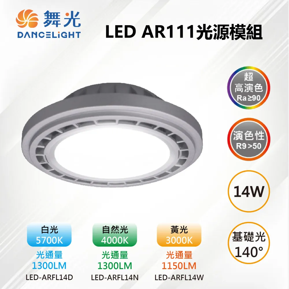 ※2入※【舞光-LED】LED 14W 高演色 AR111廣角 泛光燈 白殼/黑殼 LED-ATRAFL14 歷史價格詳細信息