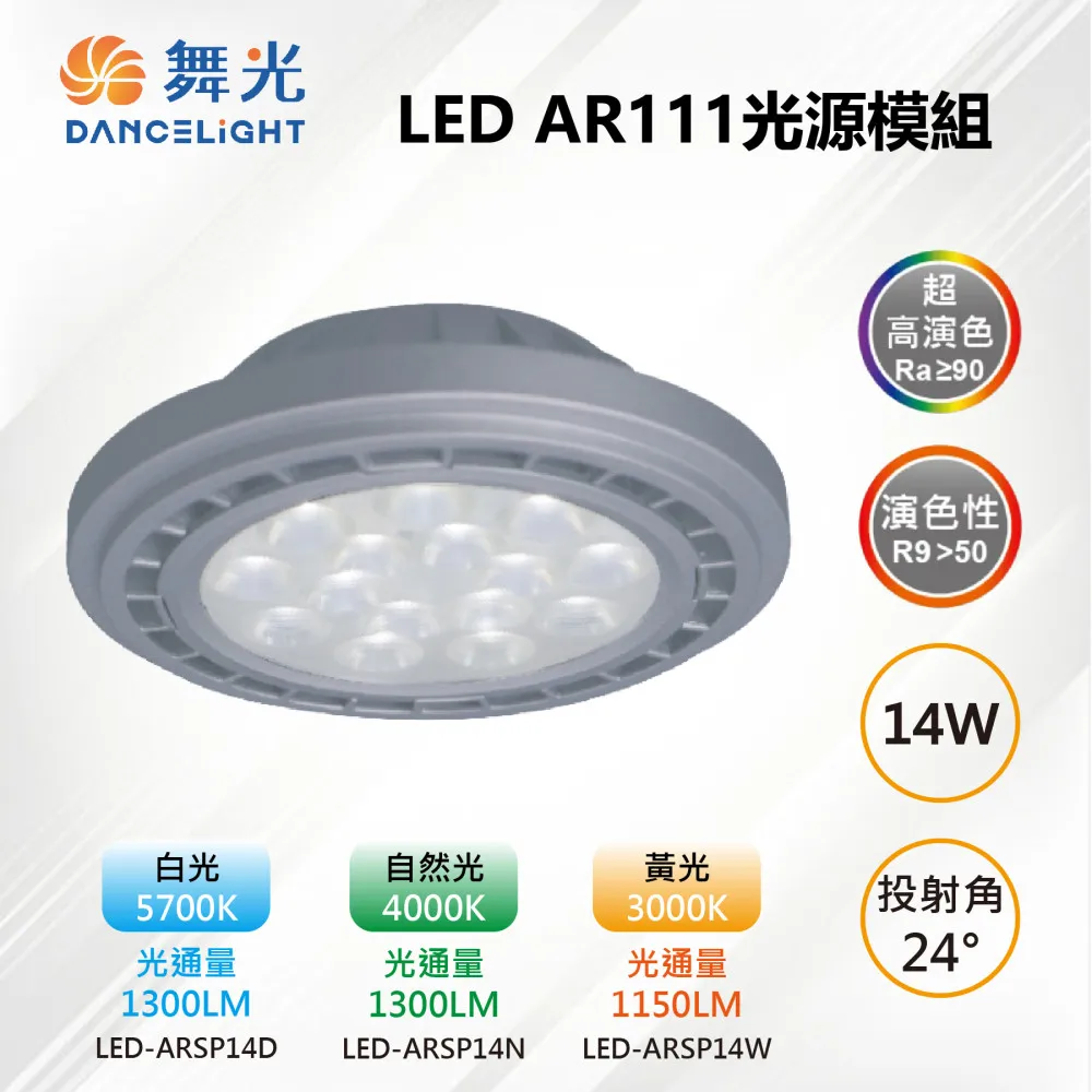 ※2入※【舞光-LED】LED 14W 高演色 AR111廣角 泛光燈 白殼/黑殼 LED-ATRAFL14 歷史價格詳細信息