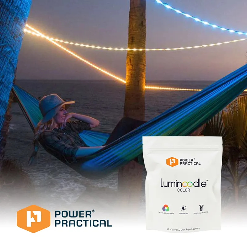 Luminoodle Color 10ft 便攜式露營LED燈條/USB供電 歷史價格詳細信息