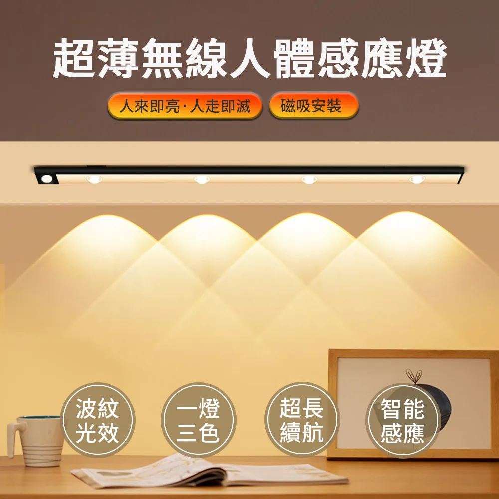 【超薄款】人體感應燈 20cm(LED燈條 廚房燈 感應燈 磁吸燈 櫥櫃燈) 歷史價格詳細信息