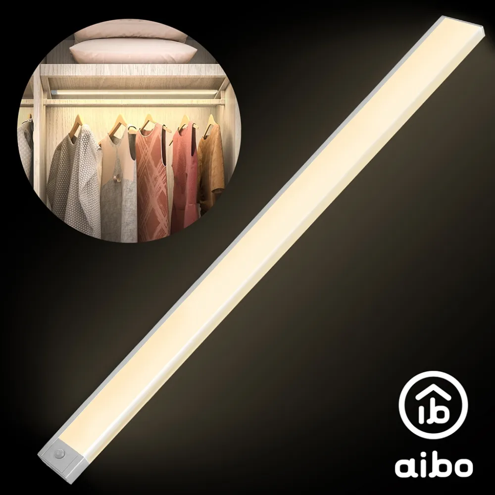 超薄大光源 USB充電磁吸式 特長LED感應燈(80cm)-自然光 歷史價格詳細信息