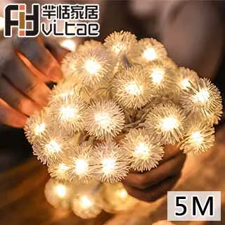 Fit Vitae羋恬家居 節慶居家佈置LED燈飾(暖白水晶球-4m) 歷史價格詳細信息