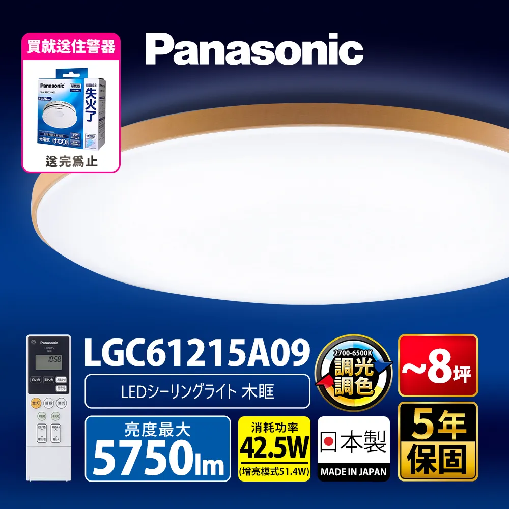 【Panasonic 國際牌】LED調光調色吸頂燈 32.5W經典無框(LGC31102A09) 歷史價格詳細信息