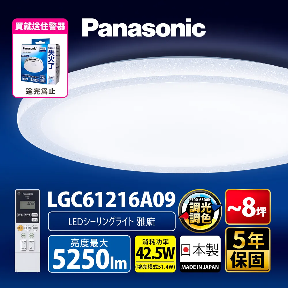 【Panasonic 國際牌】LED調光調色吸頂燈 32.5W經典無框(LGC31102A09) 歷史價格詳細信息
