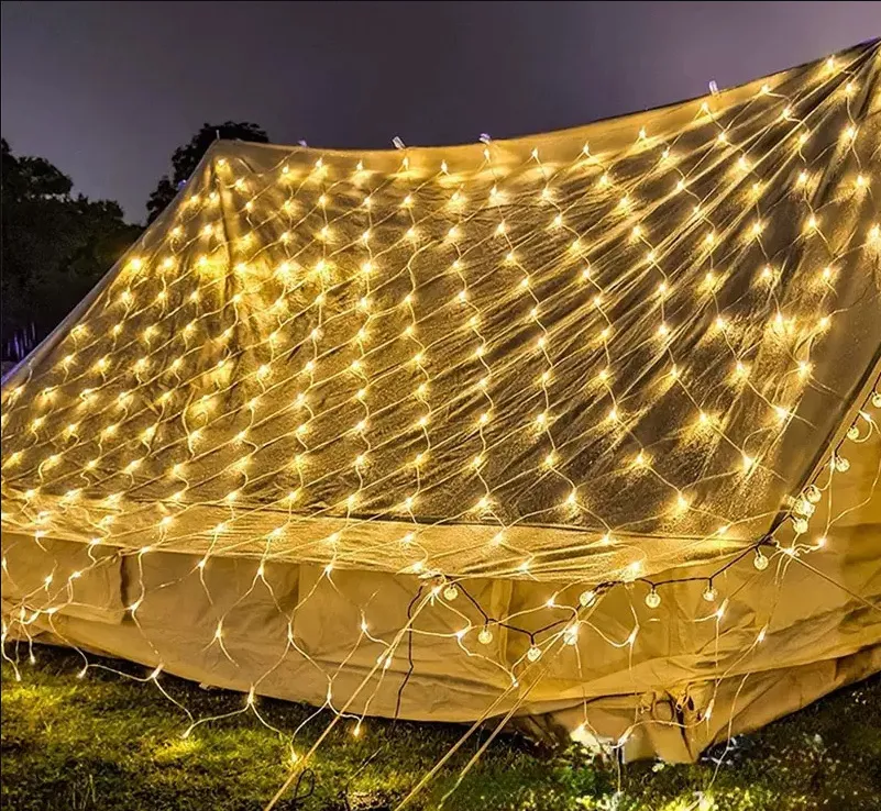 天幕氛圍燈串戶外露營燈野營地帳篷球泡燈帶超長續航裝飾照明串燈 歷史價格詳細信息