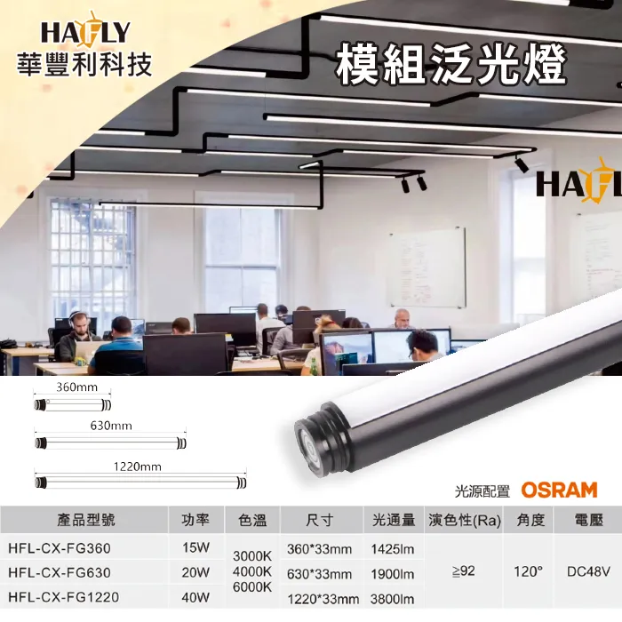 HAFLY 模組格柵燈24W 三色光任選 電壓DC48V 辦公空間/商業空間/咖啡廳/居家/DIY 歷史價格詳細信息