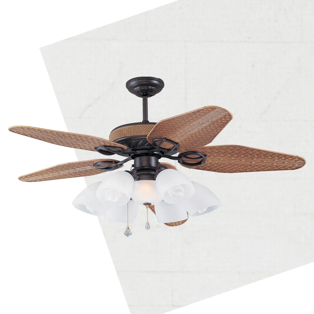 阿波羅 52吋風揚二葉吊扇漸變燈附燈附遙控器白色110V 歷史價格詳細信息