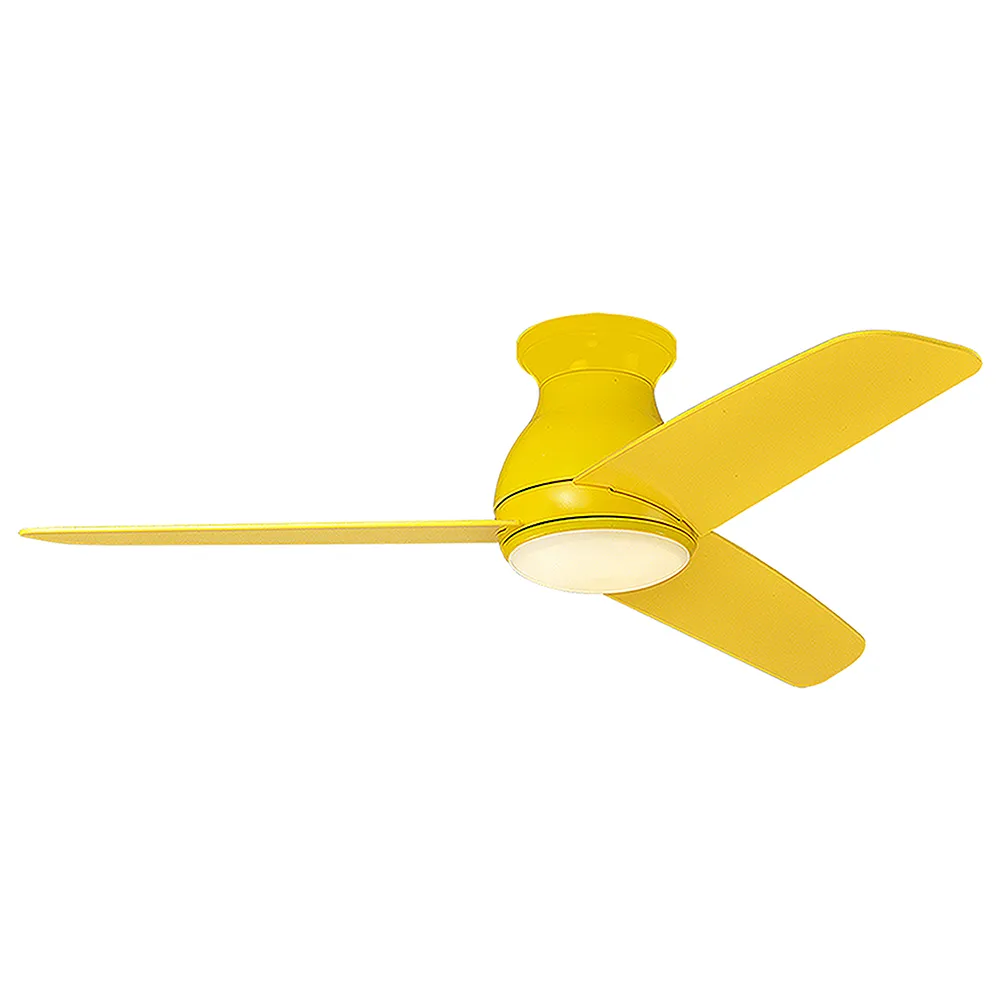 阿波羅 52吋DC 馬卡龍吸頂吊扇燈附遙控器 亮麗黃 歷史價格詳細信息