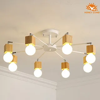 【Honey Comb】北歐風原木白鴿餐廳吊燈(KC2261．KC2262) 歷史價格詳細信息