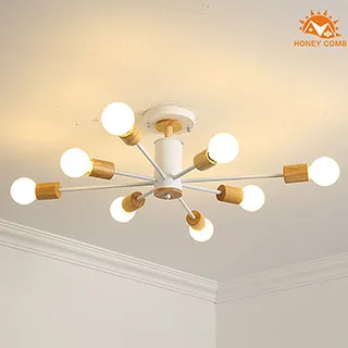 【Honey Comb】北歐風原木白鴿餐廳吊燈(KC2261．KC2262) 歷史價格詳細信息