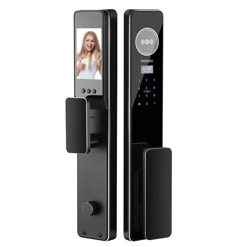 智能門鎖可視眼3d人臉識別鎖智能鎖芯智能密碼鎖 歷史價格詳細信息