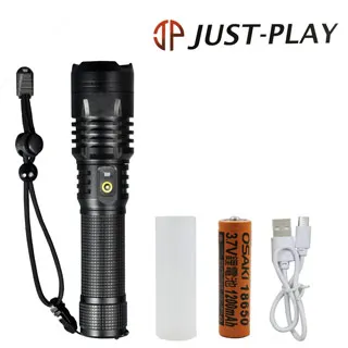 JUST-PLAY 超亮LED多段式充電型手電筒 JP-SR604 歷史價格詳細信息