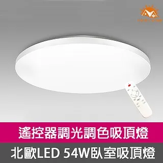 【Honey Comb】LED54W遙控無段調光臥室客廳吸頂燈(V1728C54) 歷史價格詳細信息