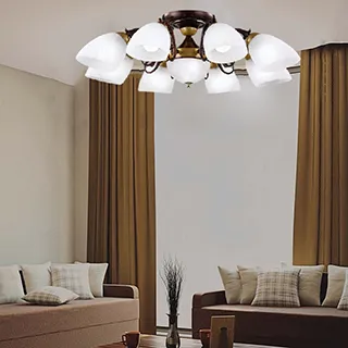 吸頂燈(8)~E27~功能正常~不附燈泡~單盞價格~隨機出貨 歷史價格詳細信息