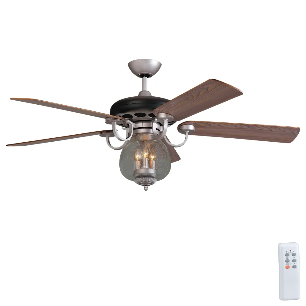 阿波羅 52吋小葉吊扇漸變燈附燈附遙控器深胡桃木色110V 歷史價格詳細信息