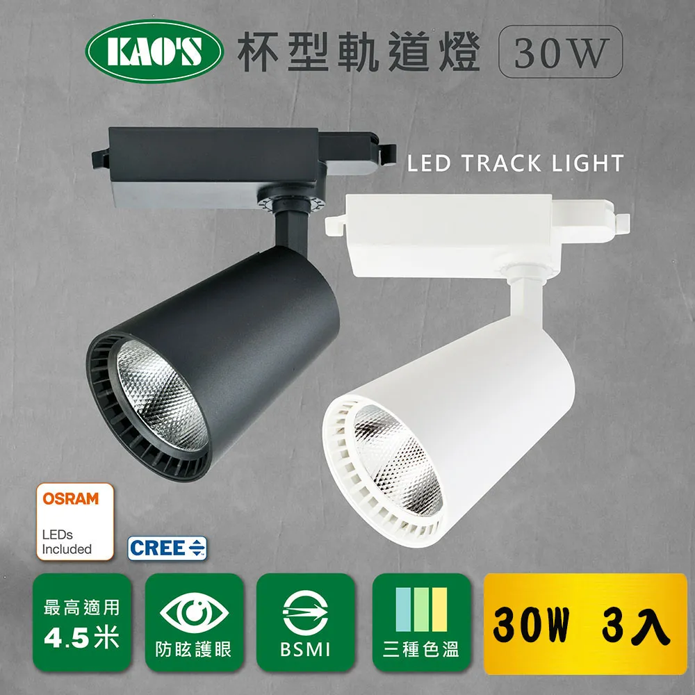 【KAO’S】LED20W經典長型調焦軌道燈、高亮度OSRAM晶片2入(KS9-6032) 歷史價格詳細信息