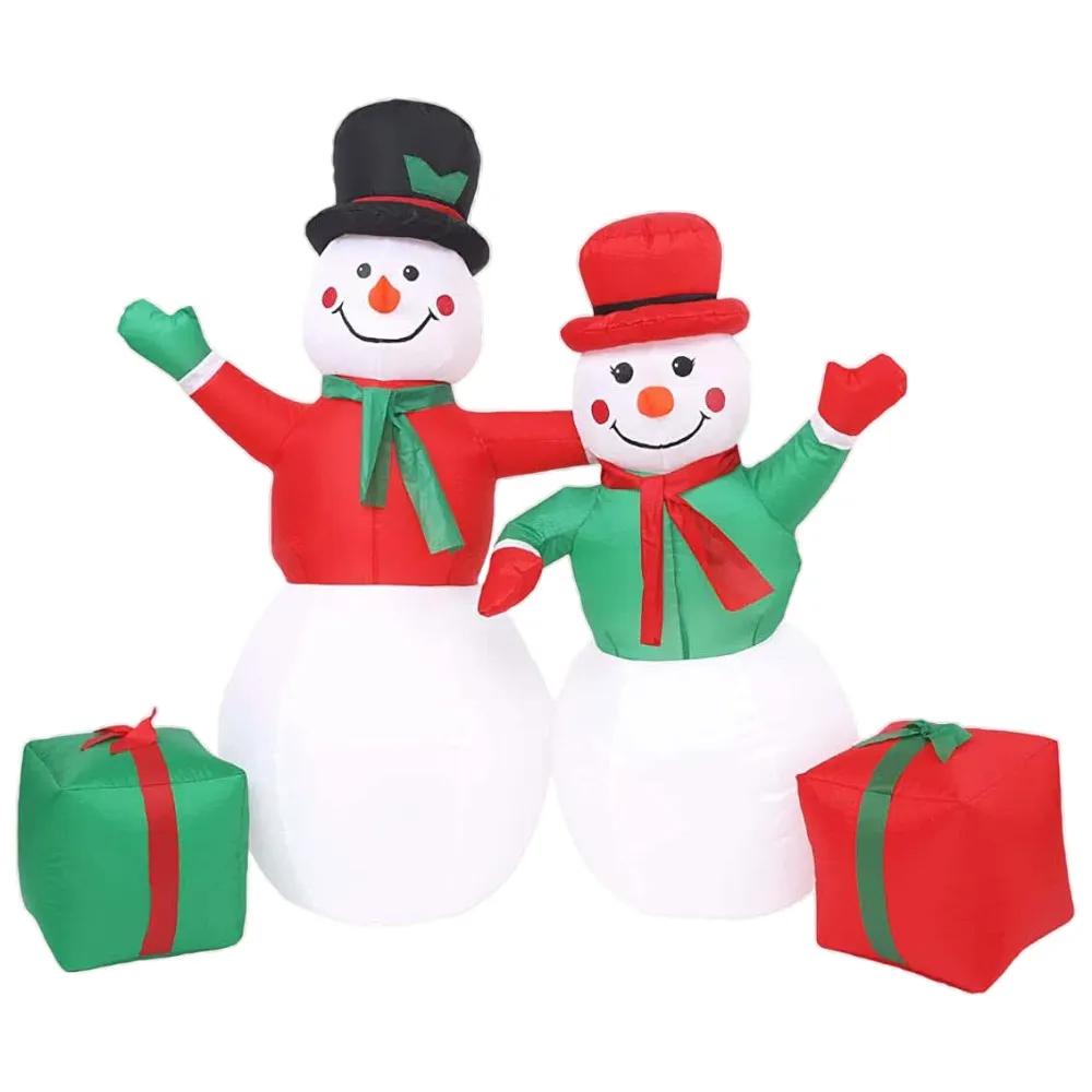 【裝飾燈大師】電動充氣-聖誕老公公與禮物包景110V 歷史價格詳細信息