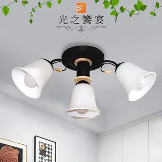 【光之饗宴】原木/奧佳 5 IC 半吸頂燈 歷史價格詳細信息