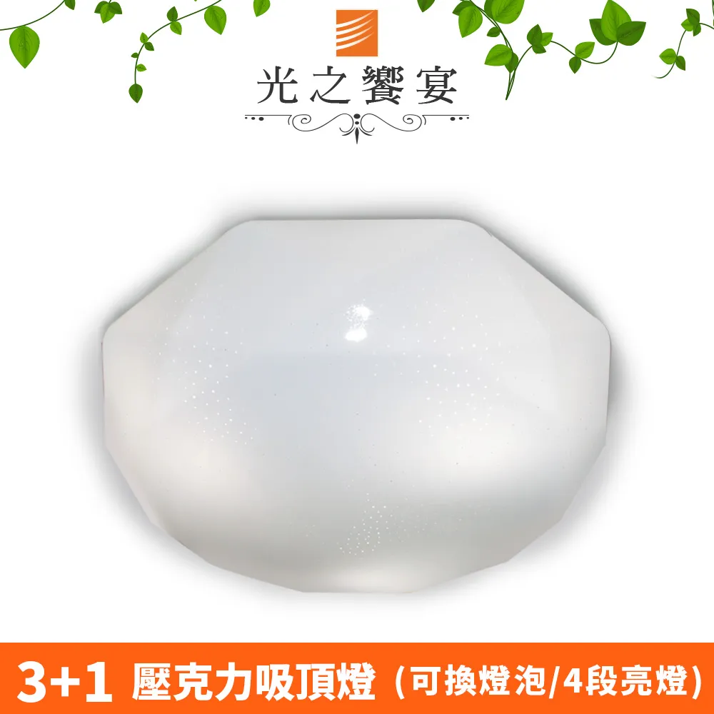 【光之饗宴】雷諾斯 2 燈吸頂燈(壓克力) 歷史價格詳細信息