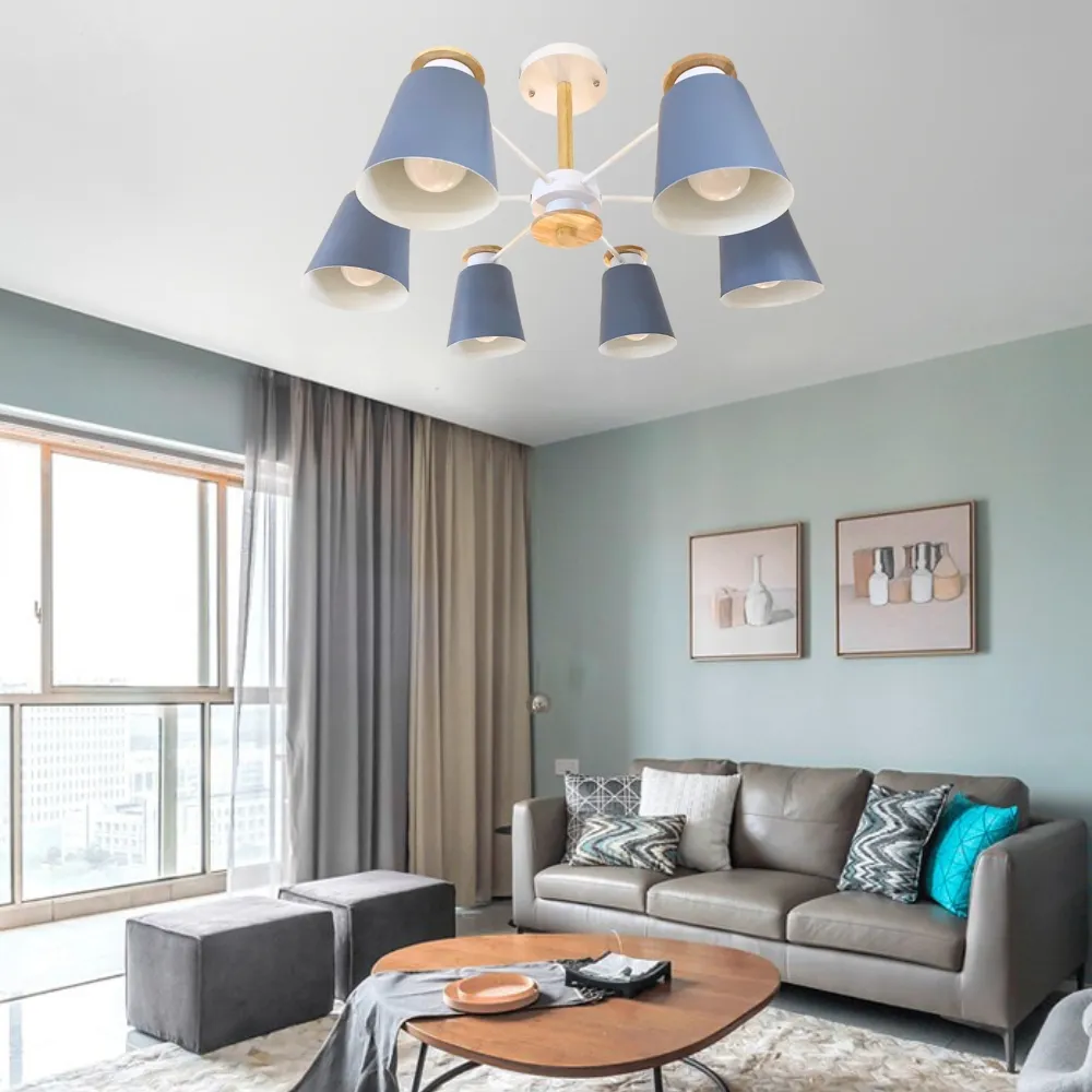 【光之饗宴】馬卡龍48號3燈半吸頂燈(灰罩) 歷史價格詳細信息