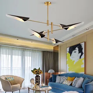 H&R安室家 六燈款方向吊燈ZA0148 價格比較,價格查詢,歷史價格詳細信息