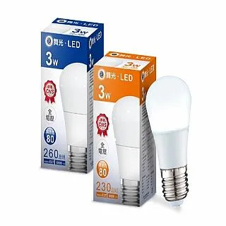 (3入) 舞光 LED 3W 藍色 460nm 全電壓 色泡 球泡燈_WF520211 歷史價格詳細信息
