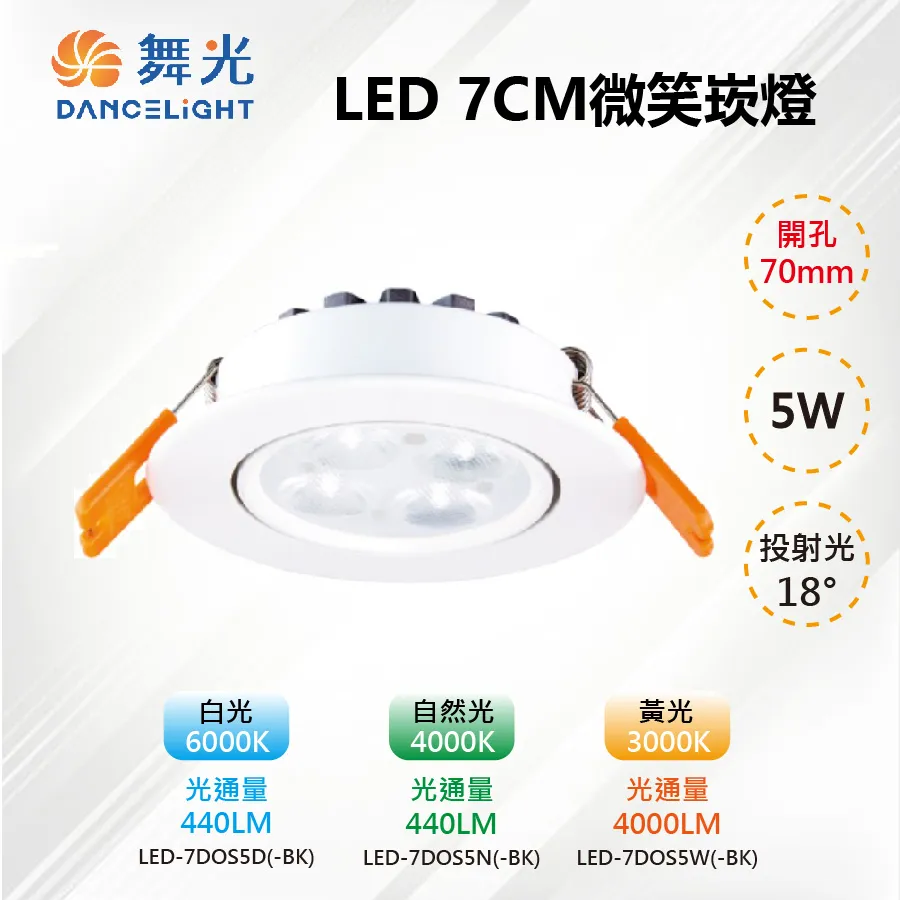 ※2入※【舞光-LED】9CM LED 8W微笑投射崁燈 白殼/黑殼 (三種色溫) LED-9DOS8 歷史價格詳細信息