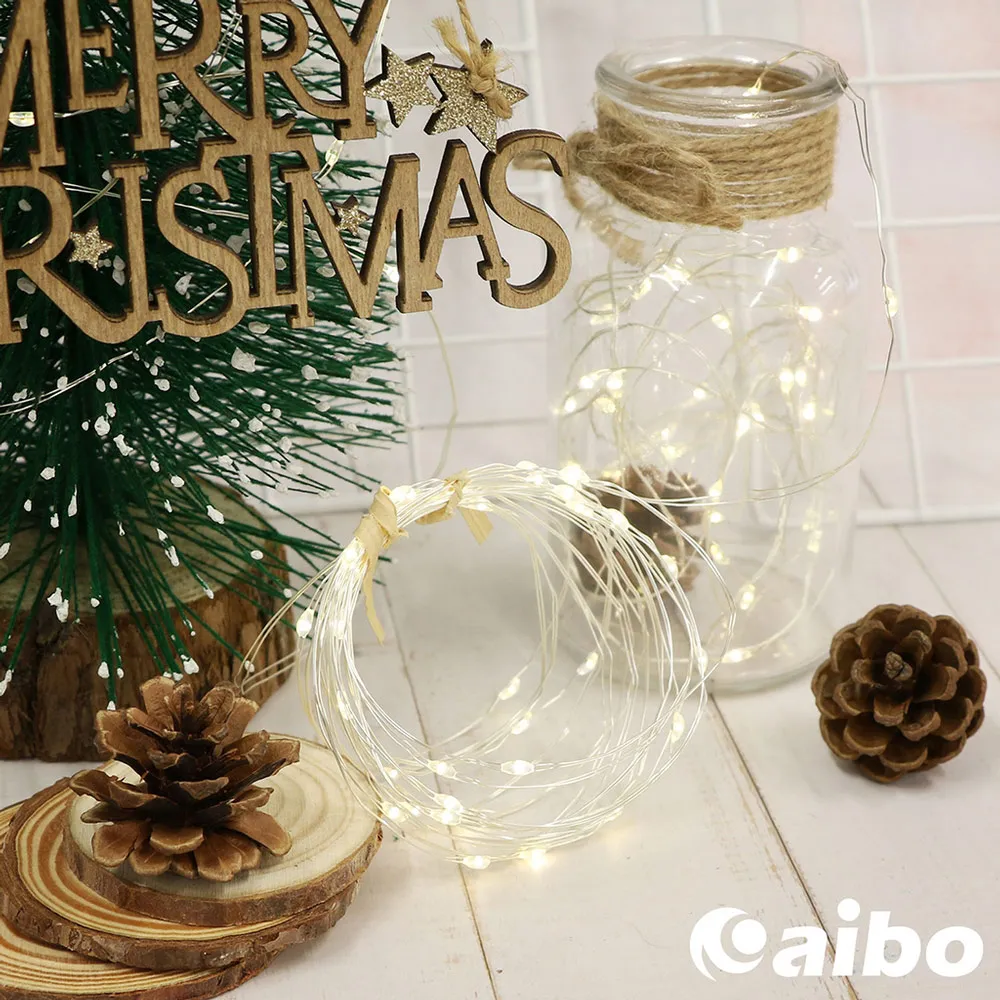 太陽能充電 12米100燈銅線燈裝飾燈串(暖白/八模式) 歷史價格詳細信息