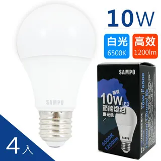 SAMPO聲寶 10W白光LED節能燈泡 (2入) 歷史價格詳細信息