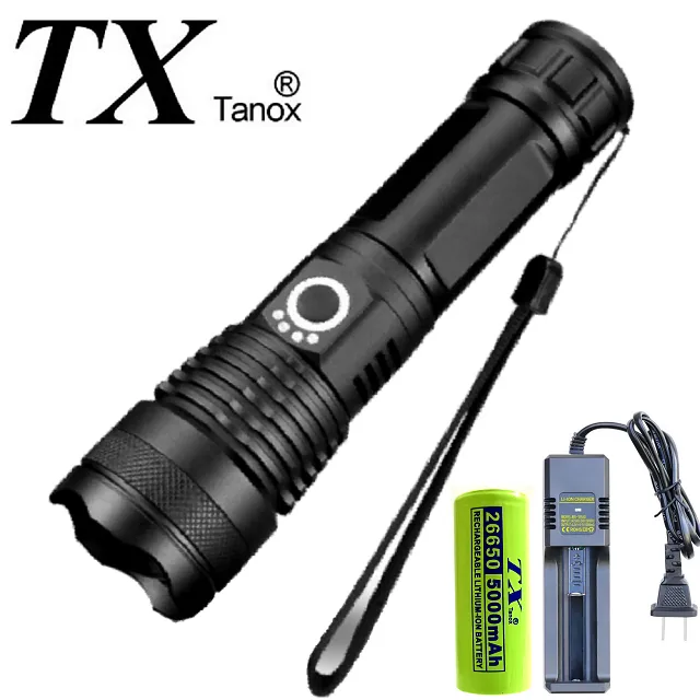 TX特林XHP-50 LED強亮USB充電手電筒(T-F25-P50) 歷史價格詳細信息